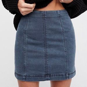 Denim Mini skirt